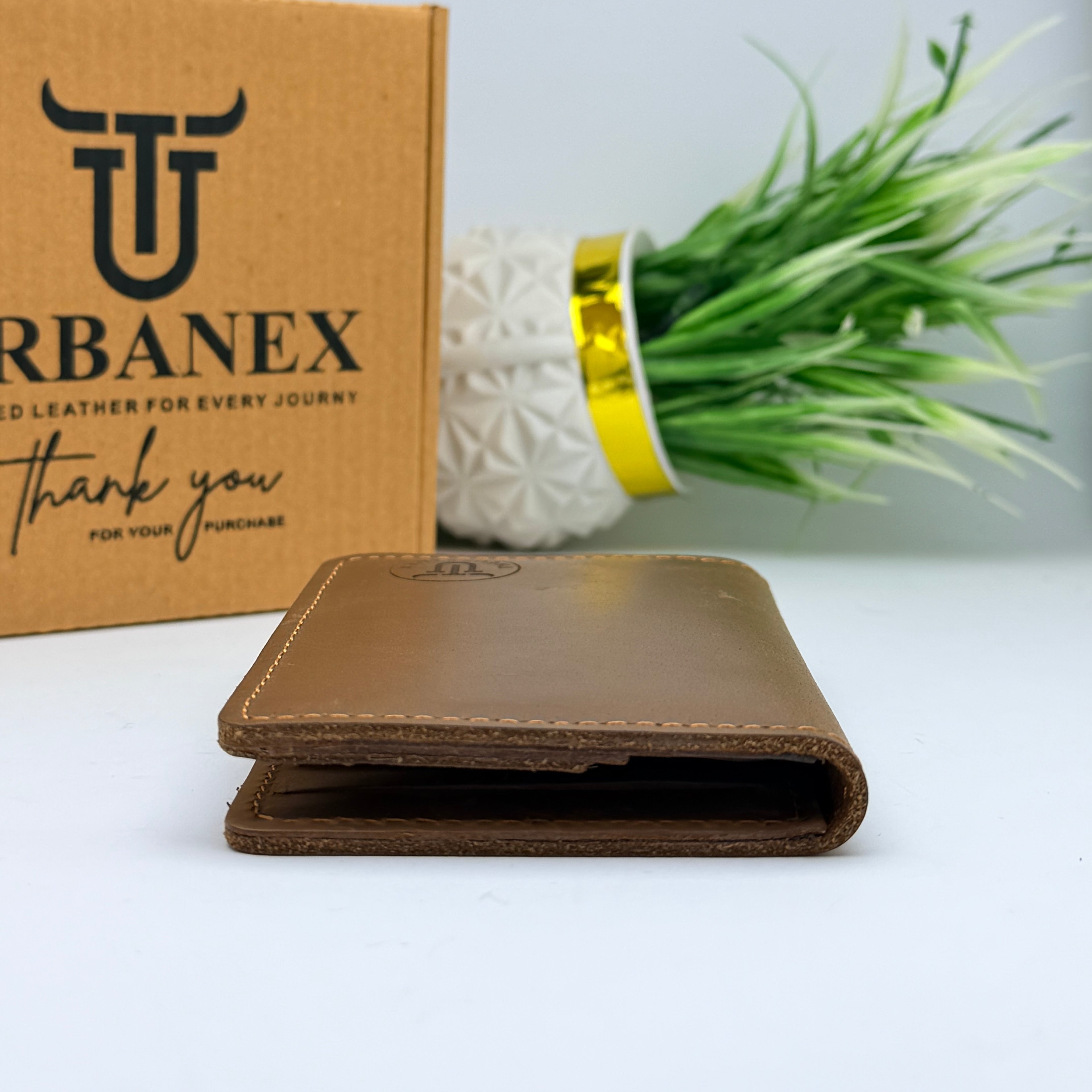 Urban Explorer Crazy Horse Leather Bifold Card Holder