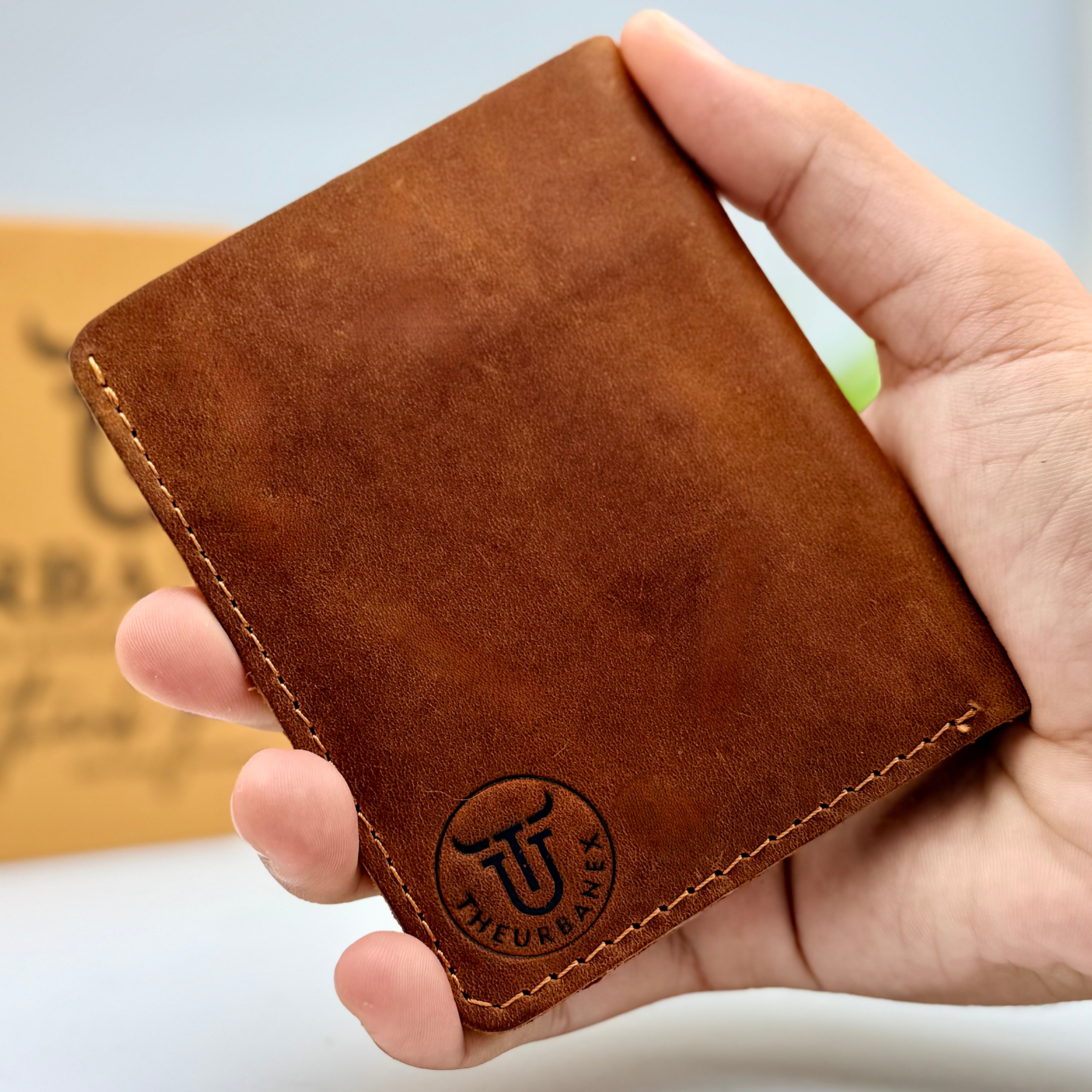Trailmark Crazy Horse Soft Leather Card Holder Wallet