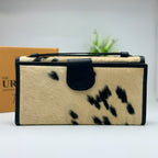 Urbanex Hair On Goat Skin Clutch for Women