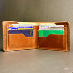 Classic Flex Cowhide Leather Bifold Wallet | Lightweight & Soft