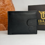 Urban Vault Button Closure Leather Wallet