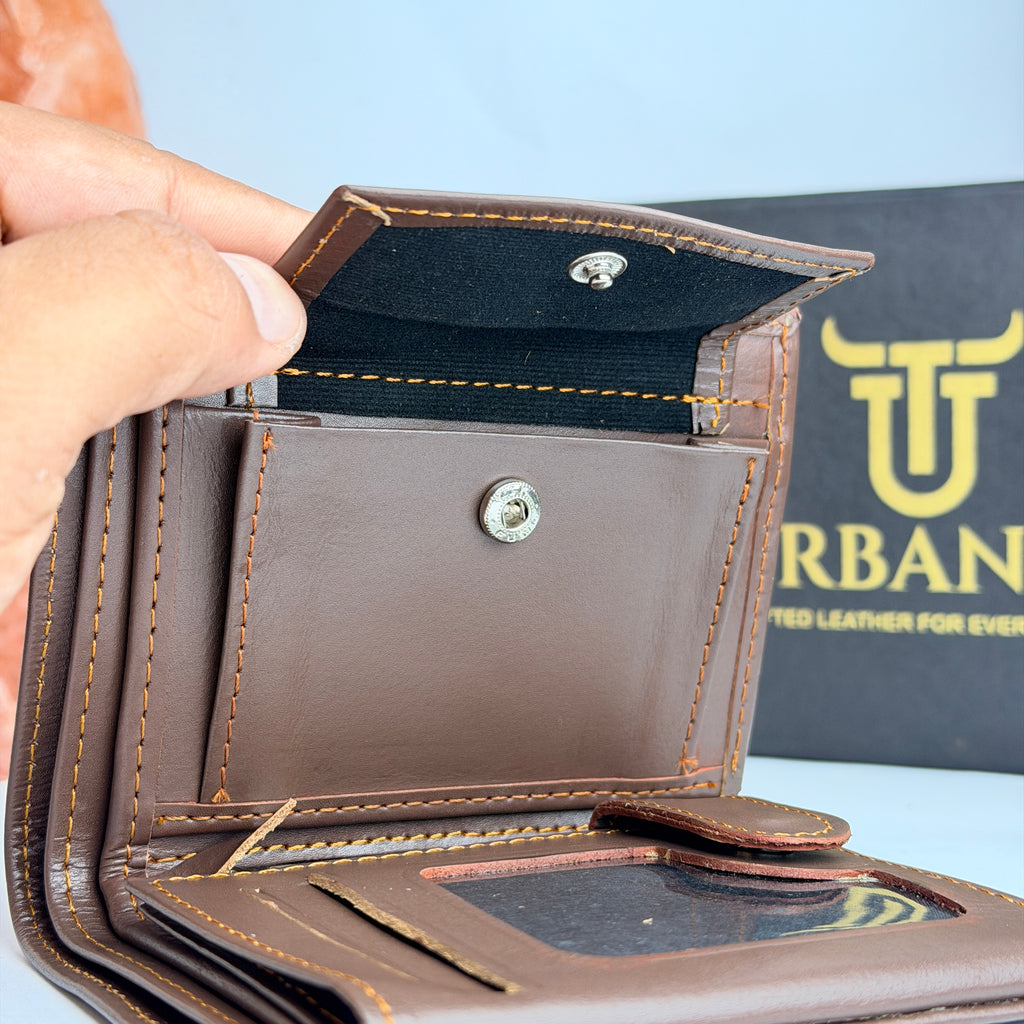 MaxVault Leather Organizer Wallet