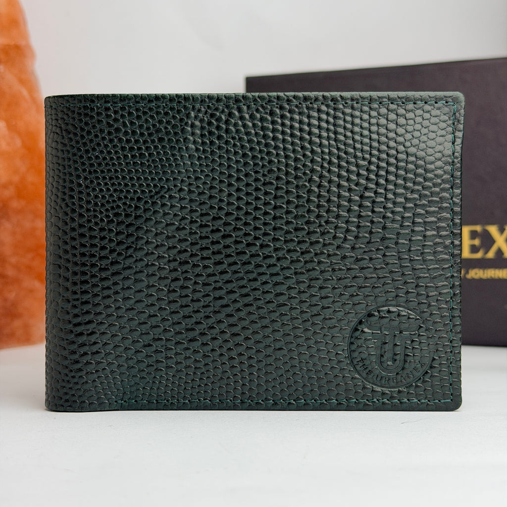 Python Luxe Leather Wallet