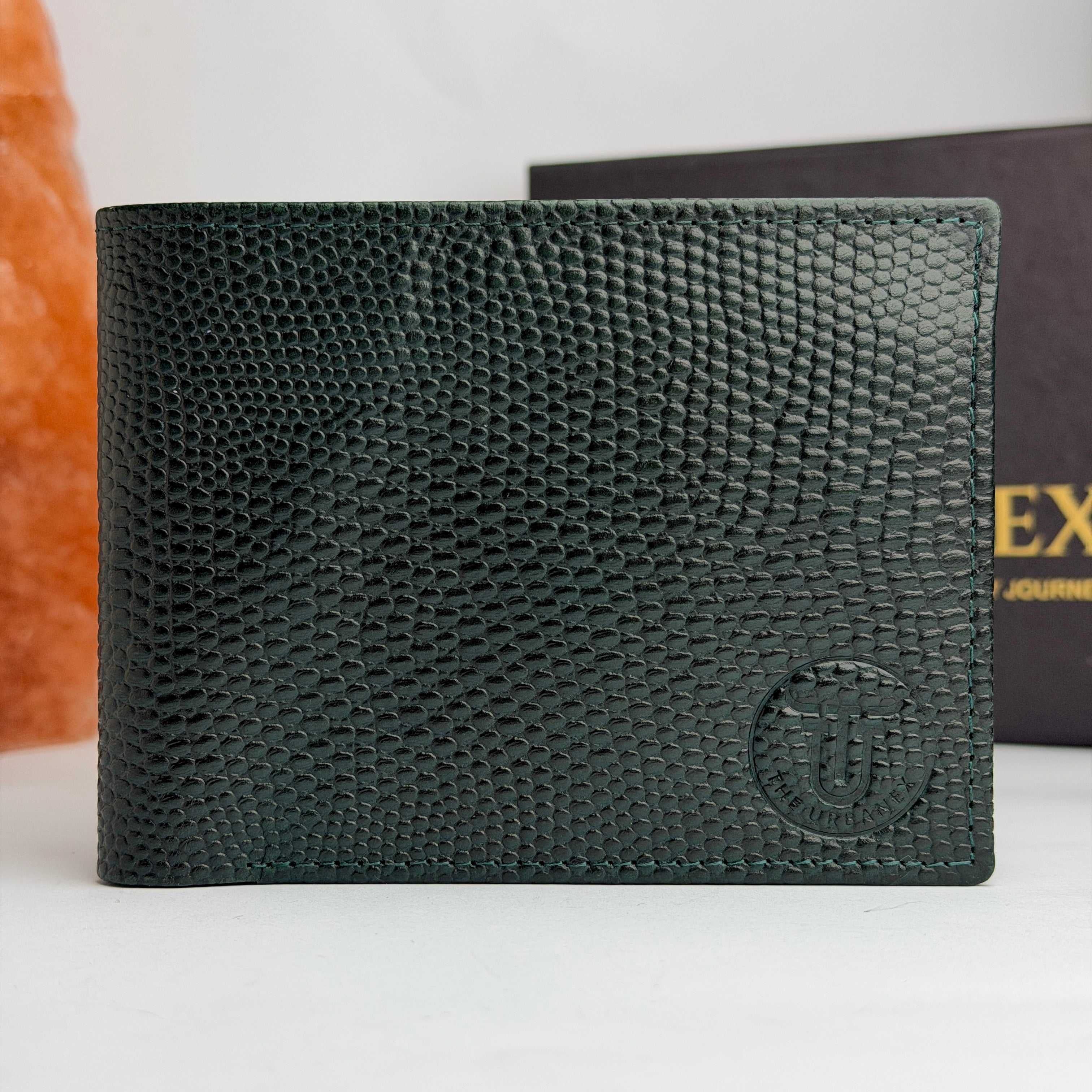 Python Luxe Leather Wallet