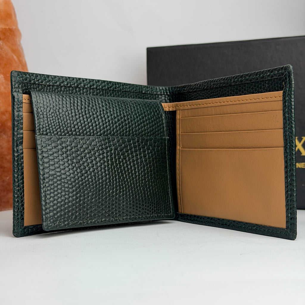 Python Luxe Leather Wallet