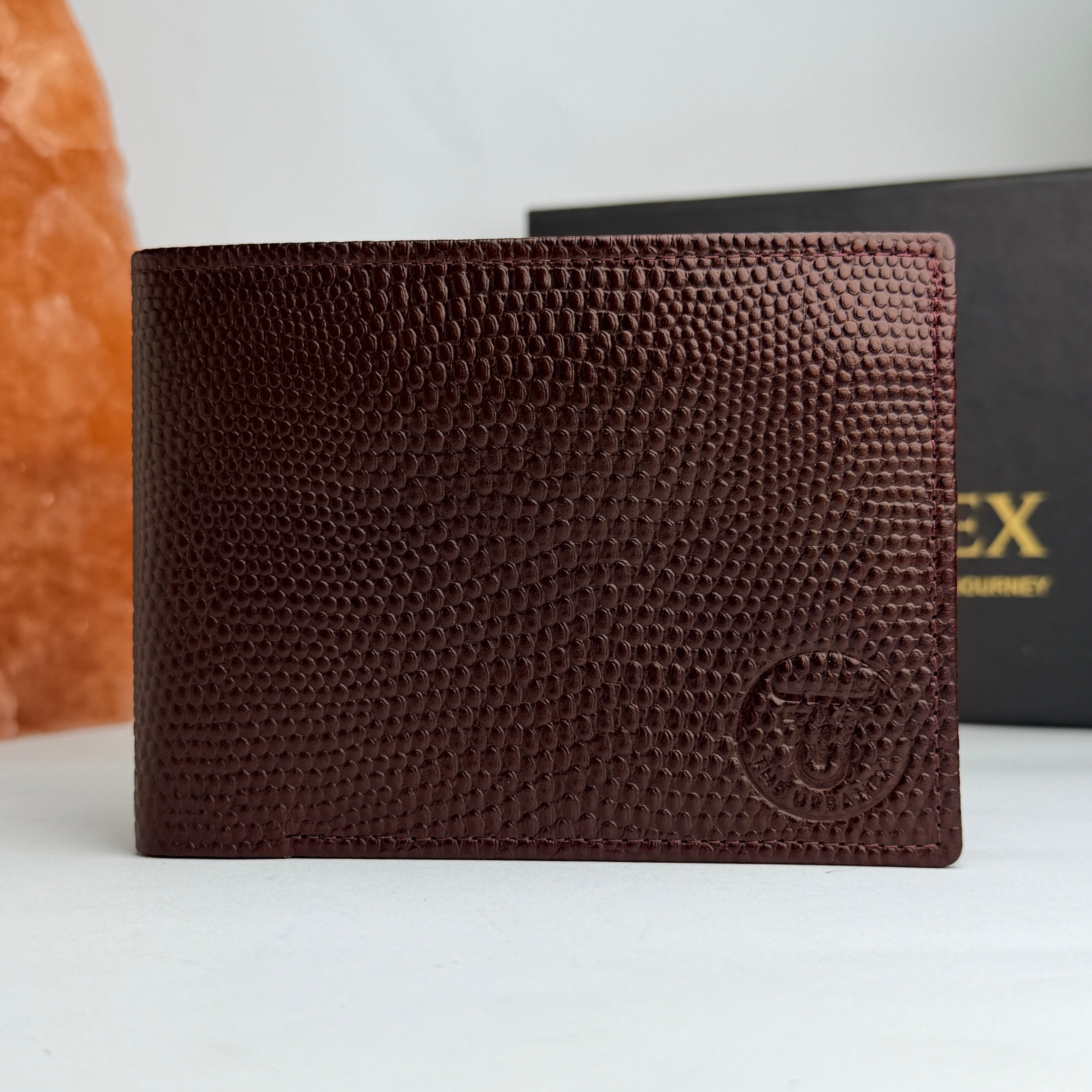 Python Luxe Leather Wallet