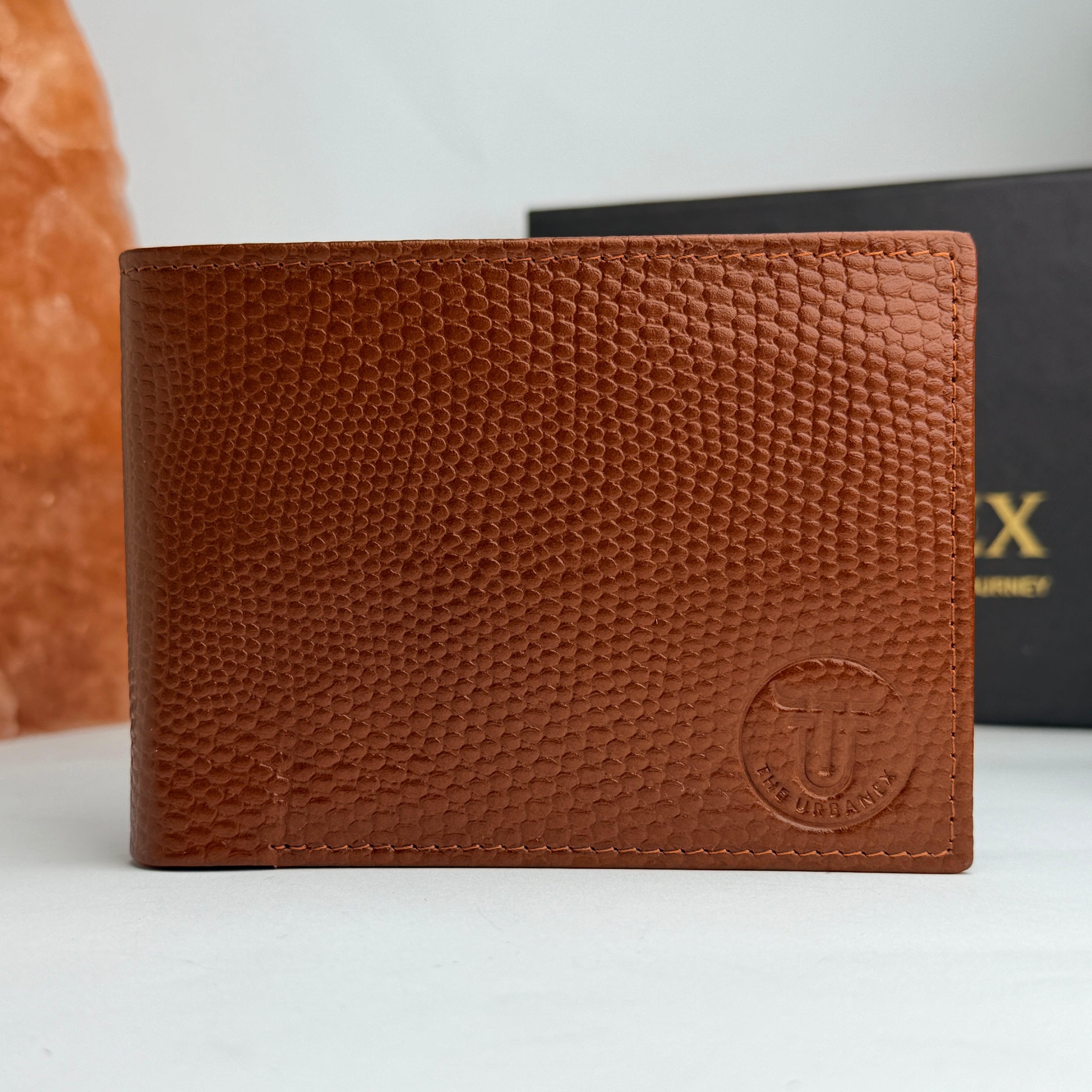Python Luxe Leather Wallet