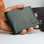 Python Luxe Leather Wallet