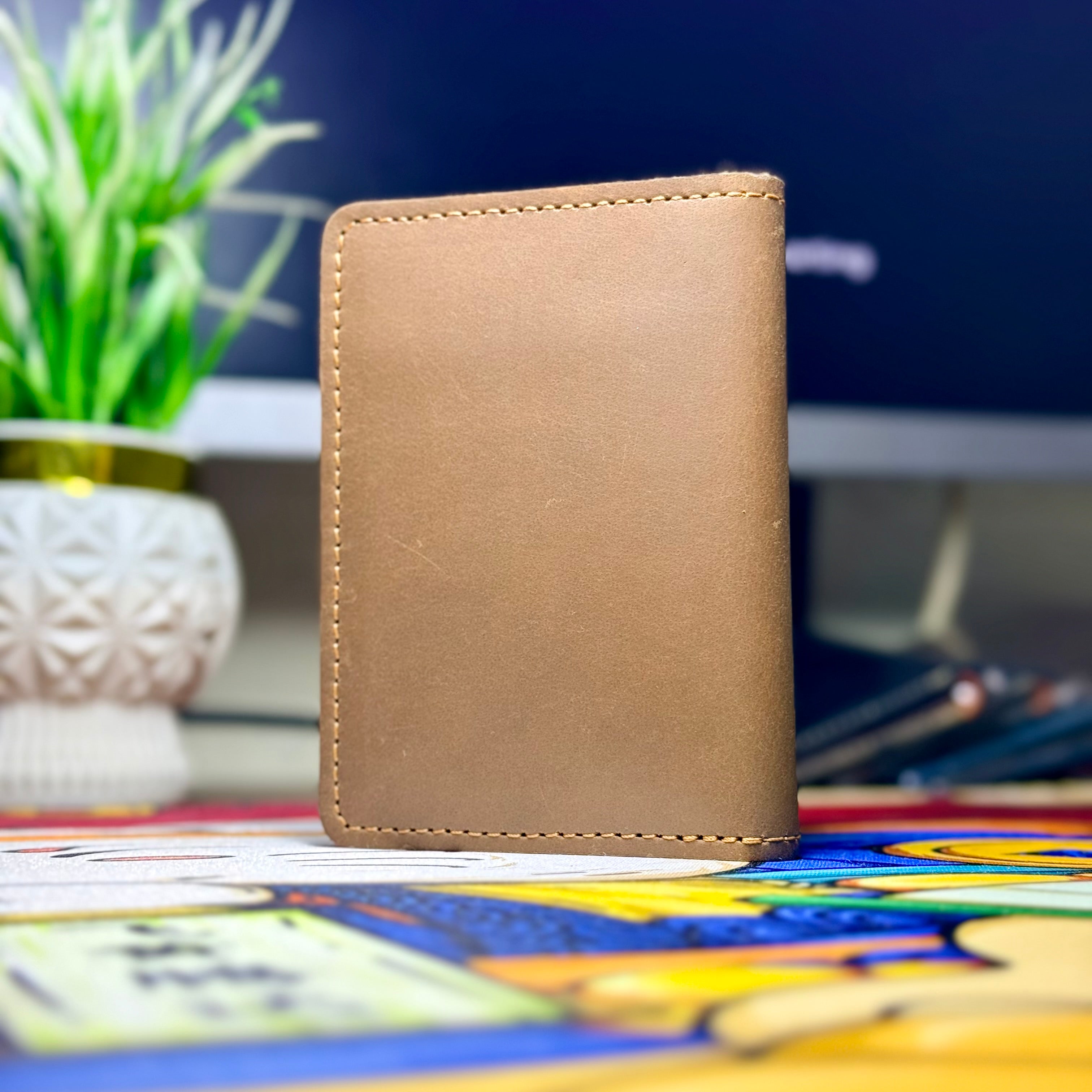 Urban Explorer Crazy Horse Leather Bifold Card Holder