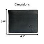 Heritage Soft Leather Center Flap Bifold Wallet
