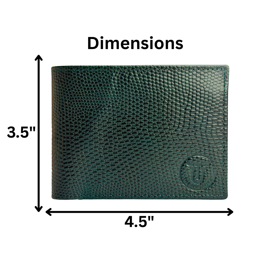 Python Luxe Leather Wallet