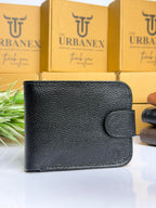 Urbanex Button Closure Leather Wallet