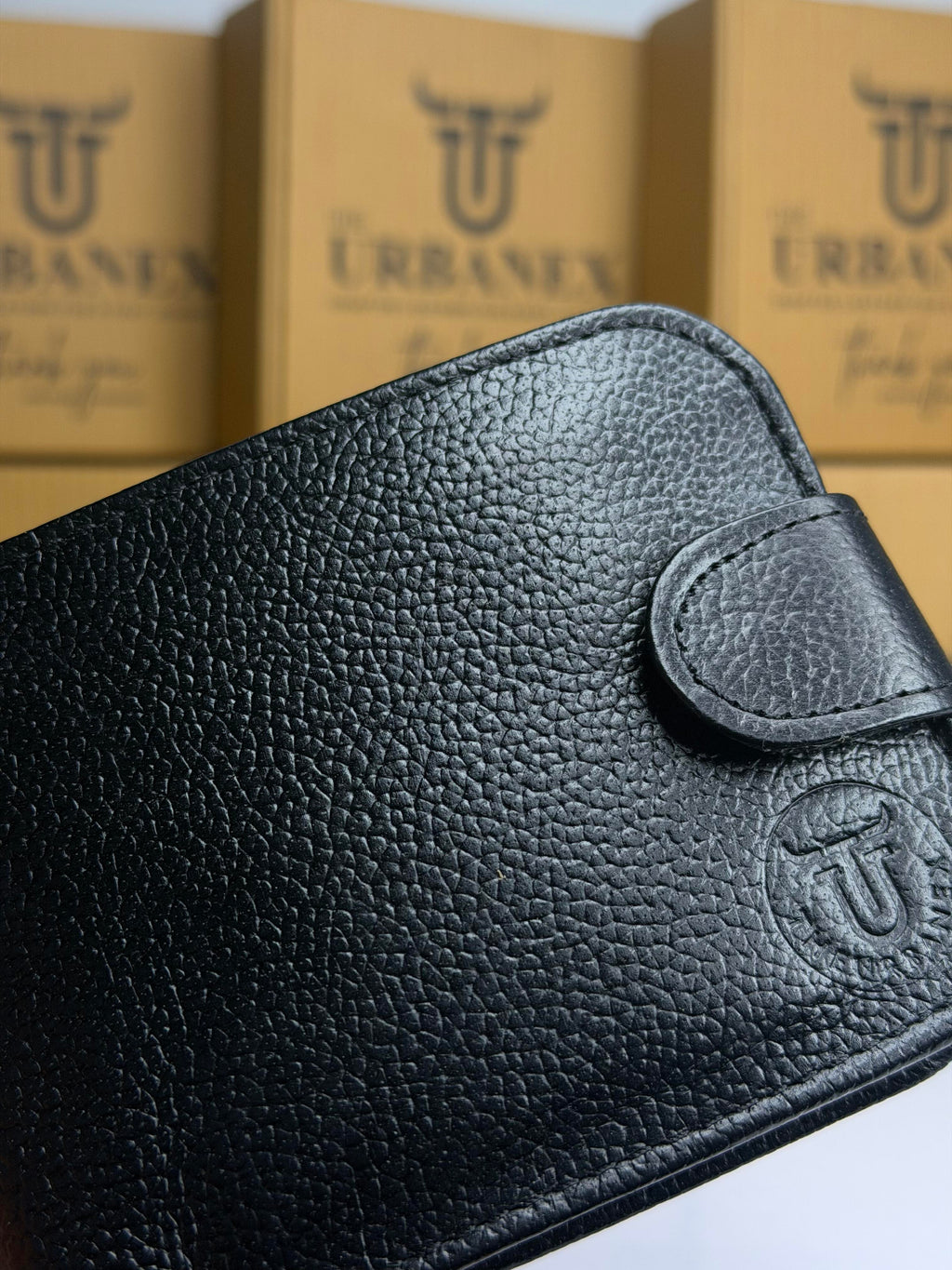 Urbanex Button Closure Leather Wallet