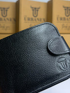 Urbanex Button Closure Leather Wallet