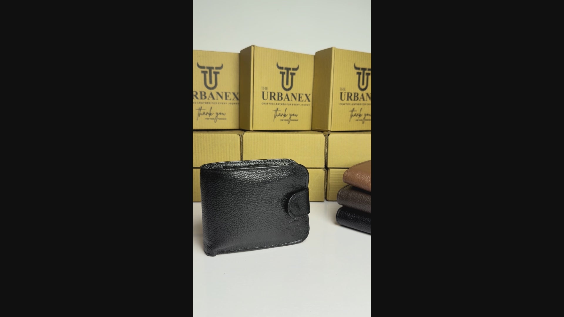 Urbanex Button Closure Leather Wallet